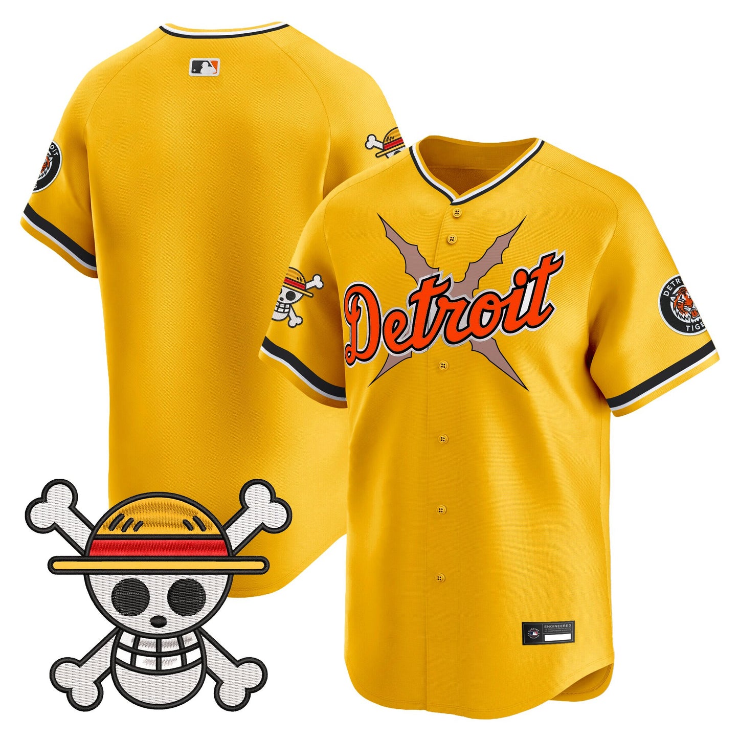 Detroit Tigers x OP Vapor Premier Limited Jersey - Stitched