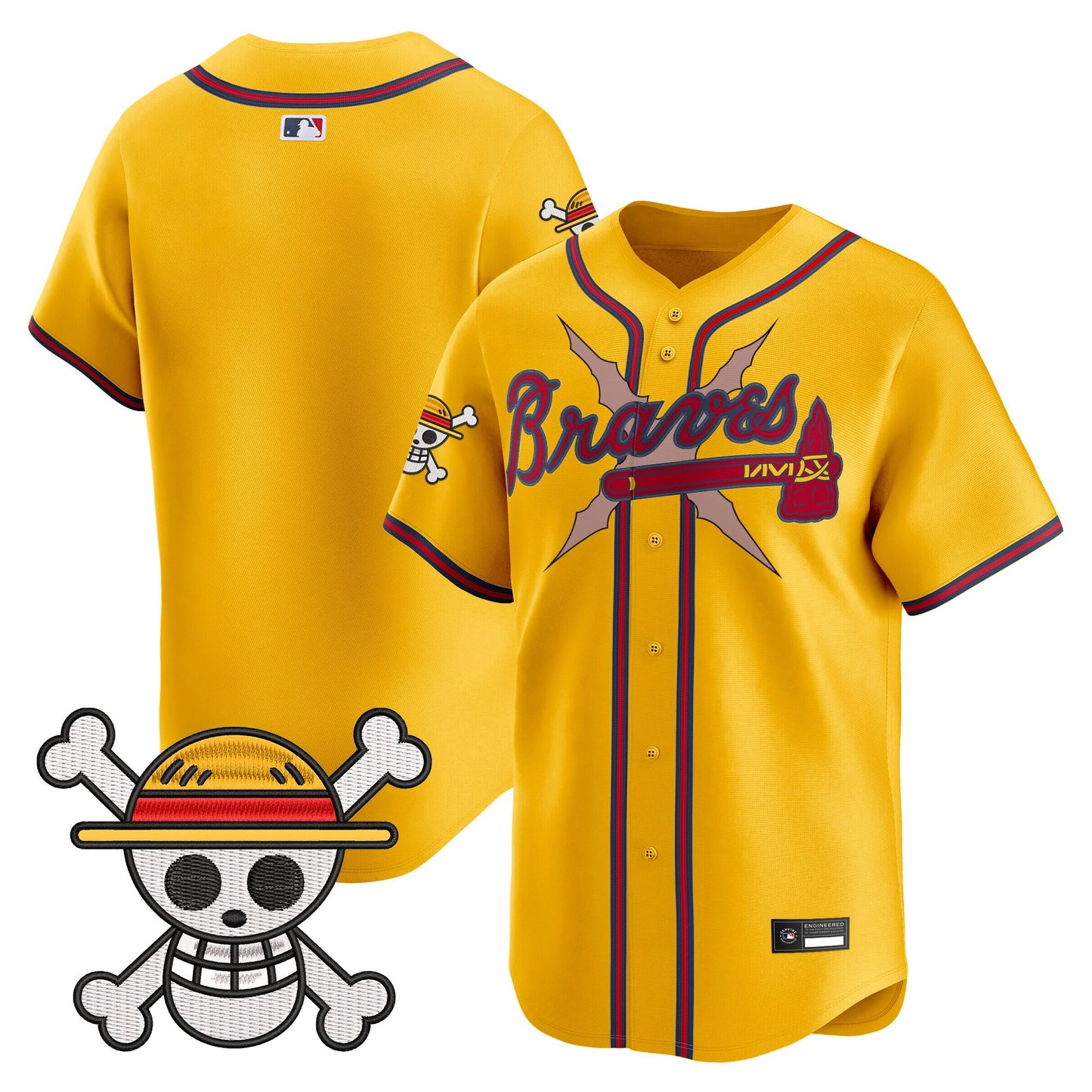 Atlanta Braves x OP Vapor Premier Limited Jersey - Stitched