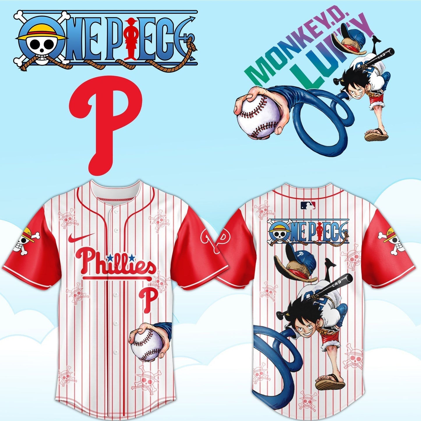 PHI ONE PIECE Limited Jersey 2025 Limited Jersey V2 - Printed