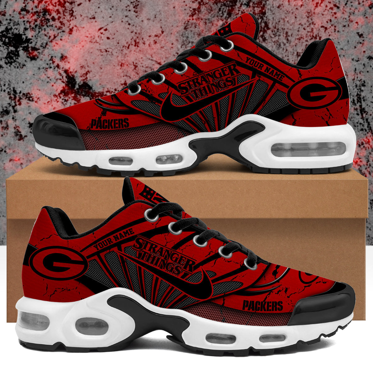 GB Stranger Things Personalized Air Max Shoes