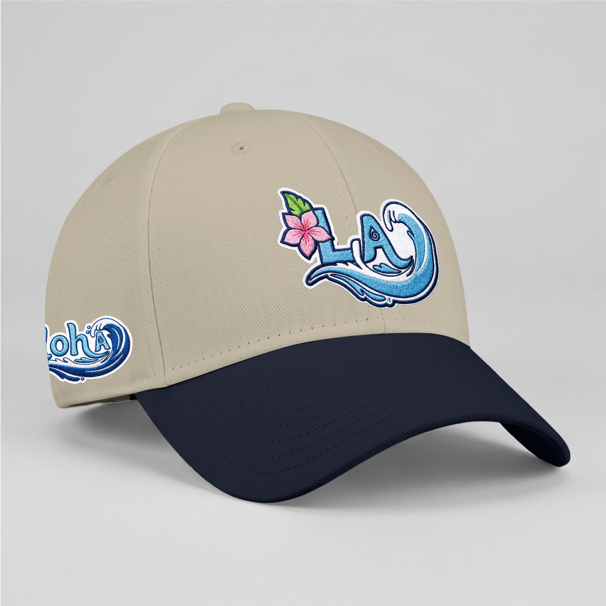 LAD Aloha Baseball Embroidered Cap