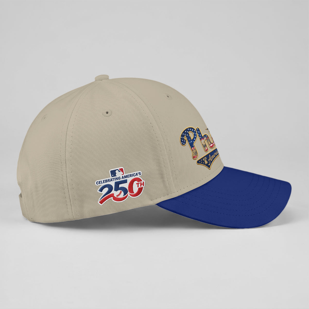 PHI 2026 Independence Day Baseball Cap V2- Embroidered