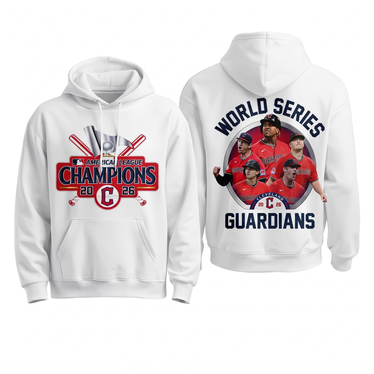 CLE World Series 2026 2D Hoodie - Printed