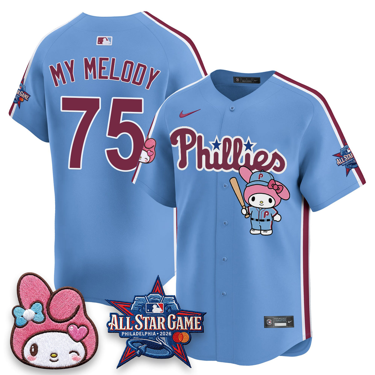 PHI x Pink Sanrio Friends Edition Vapor Jersey - Stitched