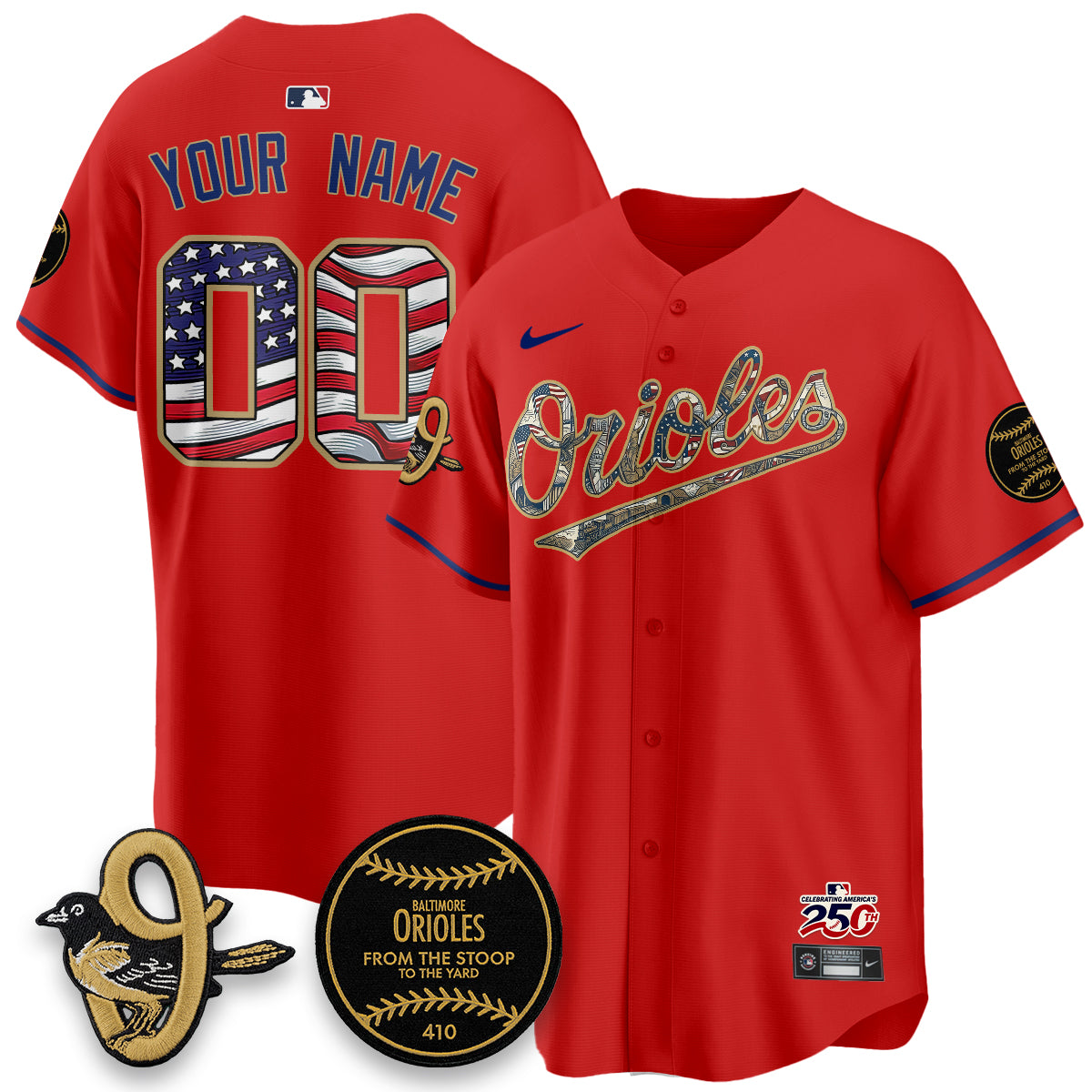 BAL 2026 Independence Day USA Vapor Limited Custom Jersey - Stitched