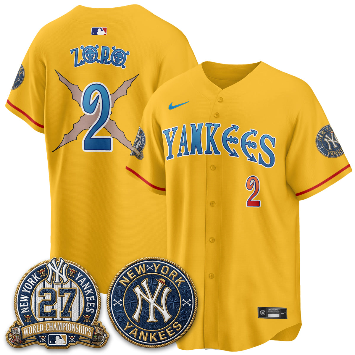NYY x Japanese Cartoon Limited Jersey - Stitched