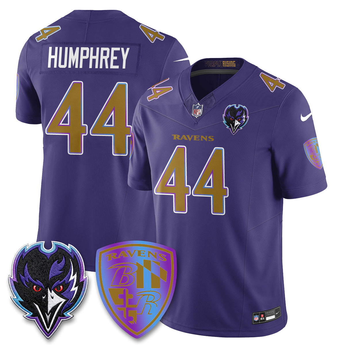 BAL The Next Flight Vapor Purple Jersey - All Stitched