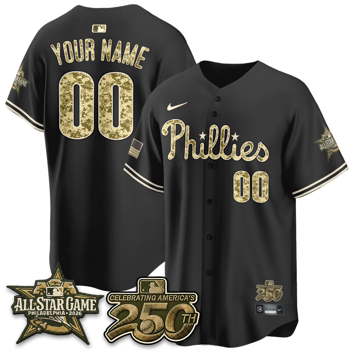 PHI 2026 Armed Forces Day Custom Jersey V3 - All Stitched