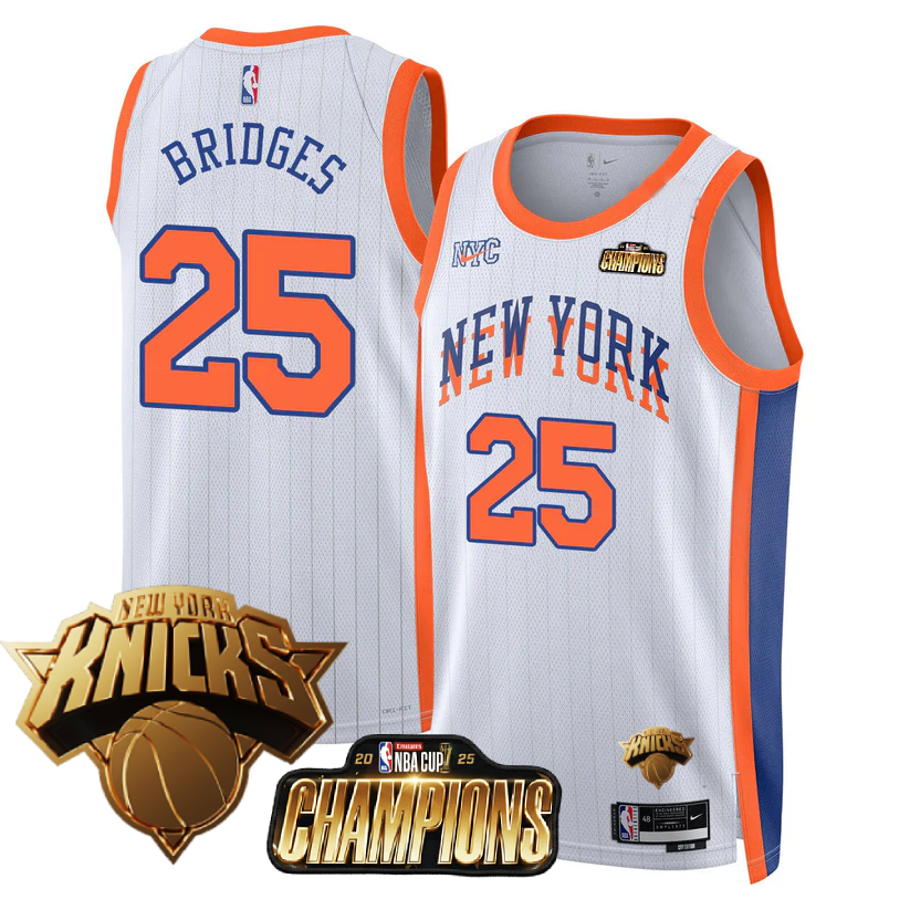 NYK 2025 Championship Jersey - All Stitched
