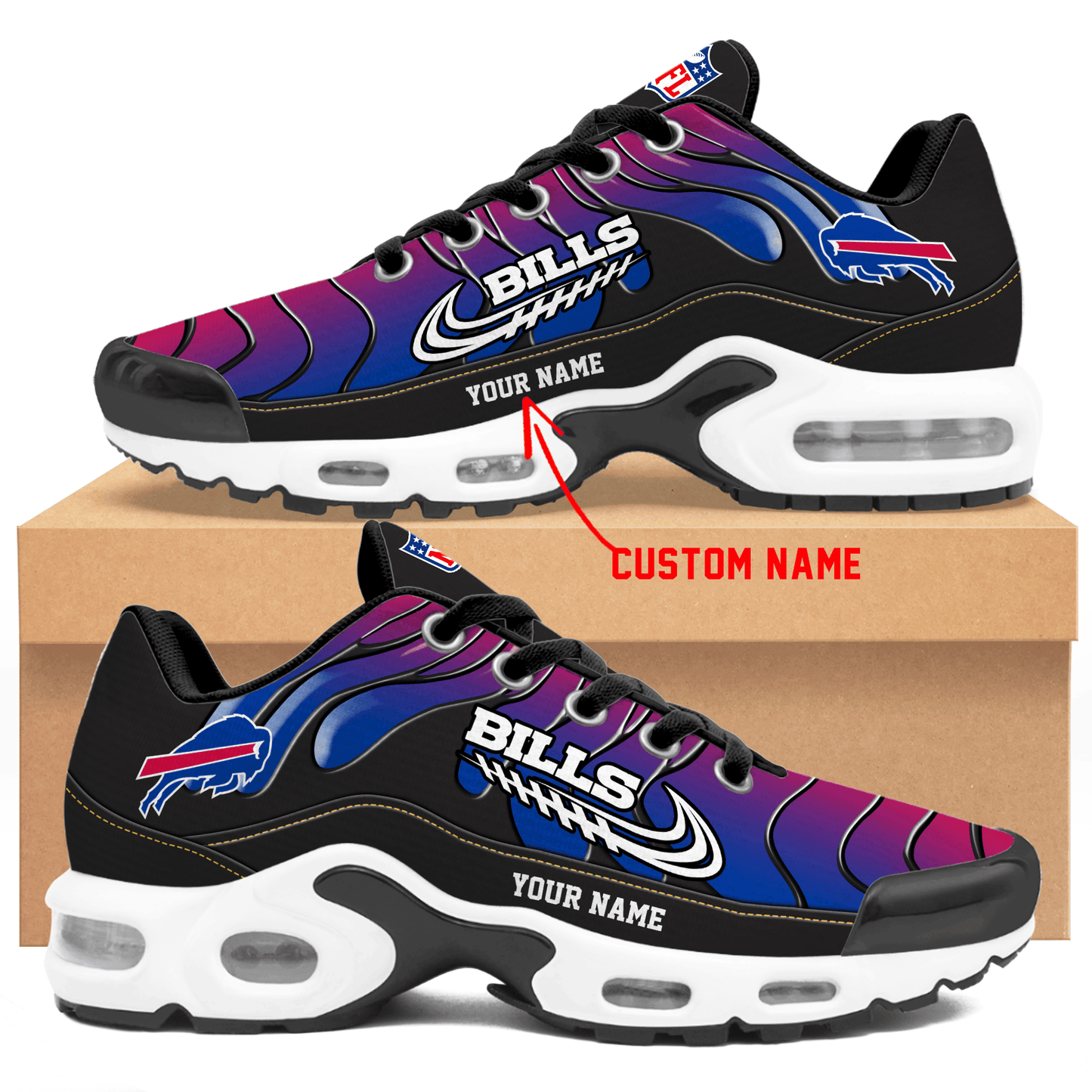 Buffalo Bills | Personalized Air Max Shoes Limited Edition TD