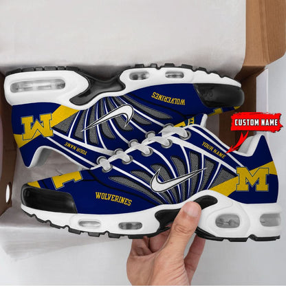 Michigan Wolverines NCAA Air Max Plus Shoes - Limited