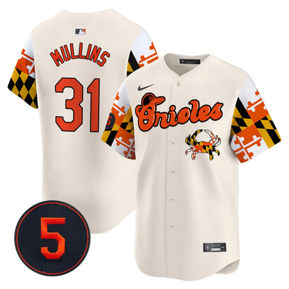 Baltimore Orioles Robinson Patch Vapor Premier Limited Jersey - All Stitched