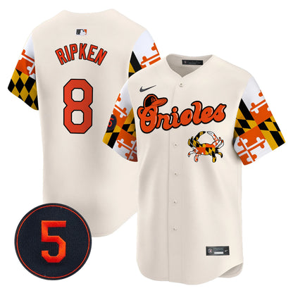 Baltimore Orioles Robinson Patch Vapor Premier Limited Jersey - All Stitched