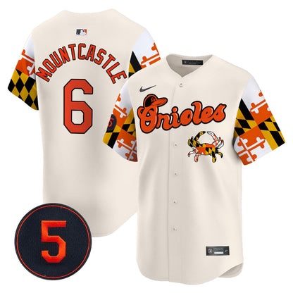Baltimore Orioles Robinson Patch Vapor Premier Limited Jersey - All Stitched