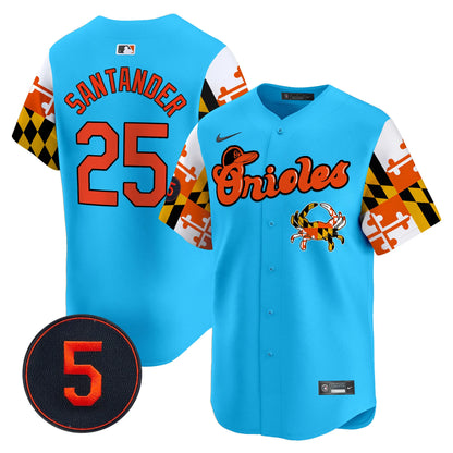 Baltimore Orioles Robinson Patch Vapor Premier Limited Jersey - All Stitched
