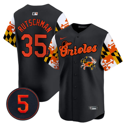 Baltimore Orioles Robinson Patch Vapor Premier Limited Jersey - All Stitched