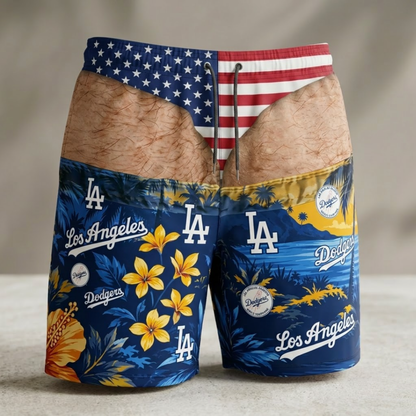 LAD Effect Body Funny Beach Short - Printed