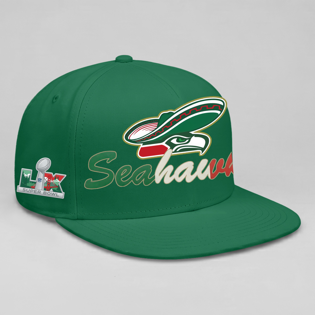 SEA Mexico Edition Personalized Snapback Cap - Printed