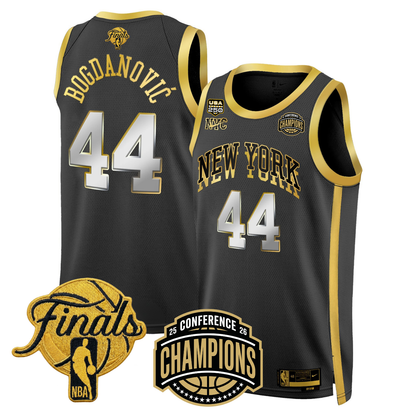 NYK 2026 Finals Limited Gold Jersey V2 - All Stitched