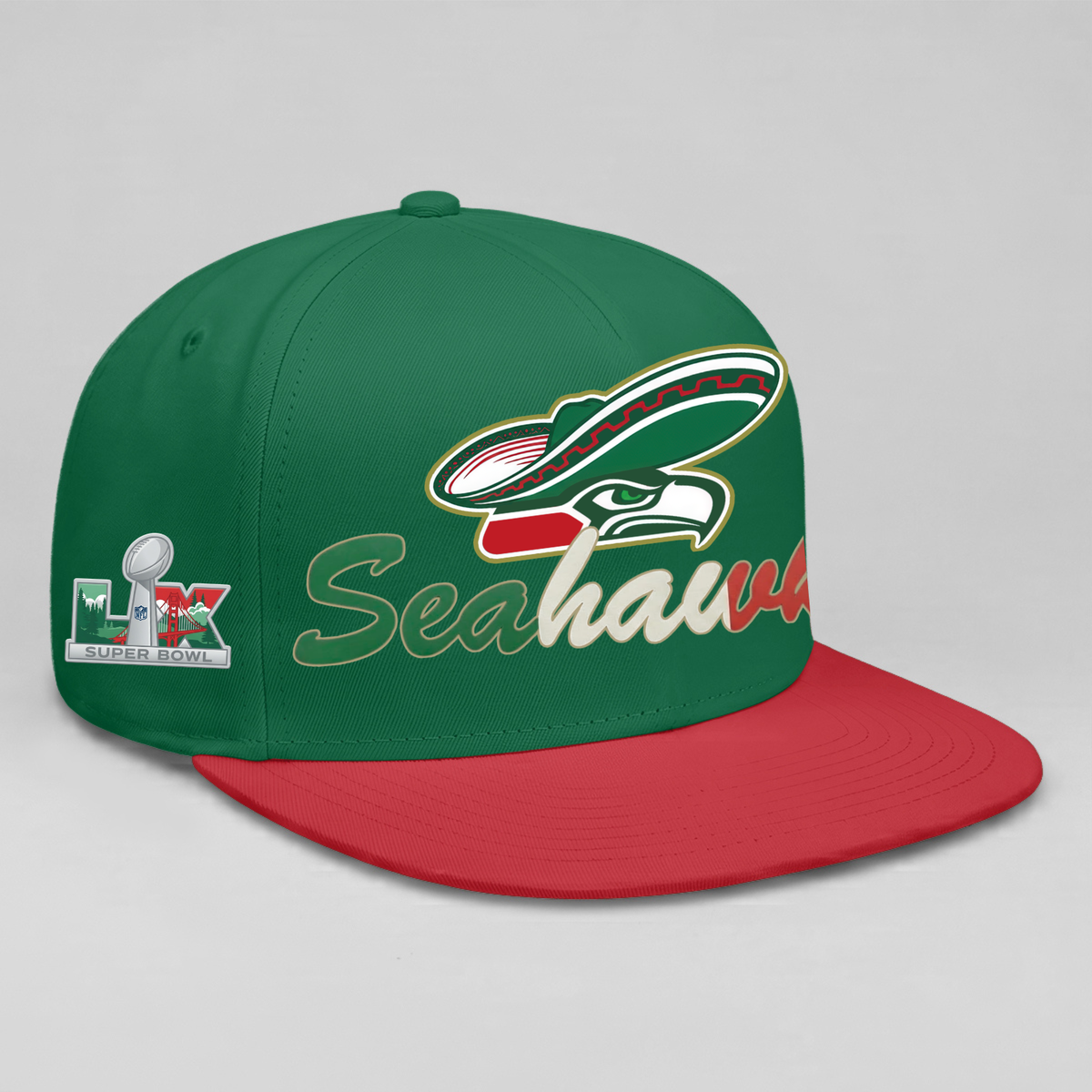 SEA Mexico Edition Personalized Snapback Cap - Printed