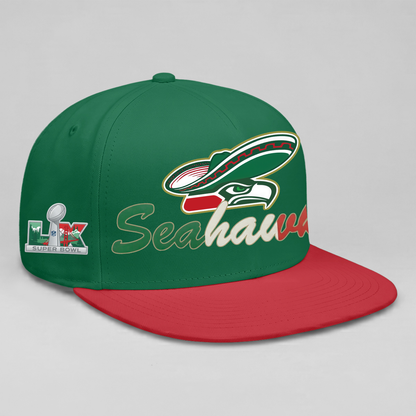 SEA Mexico Edition Personalized Snapback Cap - Printed