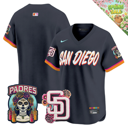 SD 2026 City Connect Vapor Premier Limited Jersey V2 - All Stitched