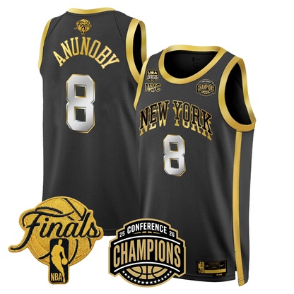 NYK 2026 Finals Limited Gold Jersey V2 - All Stitched