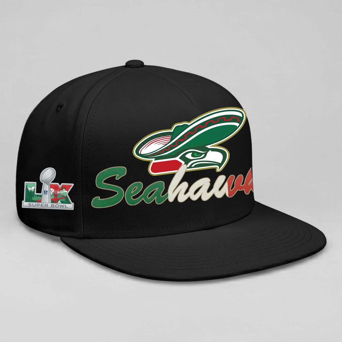 SEA Mexico Edition Personalized Snapback Cap - Printed