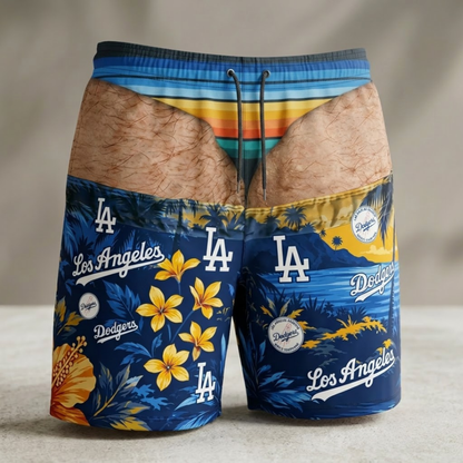 LAD Effect Body Funny Beach Short - Printed