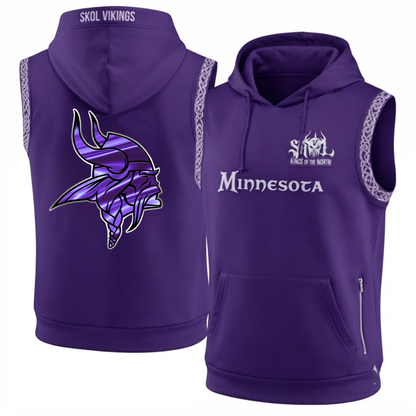MIN Fan Gear Edition Sleeveless Hoodie Tank Top - Printed