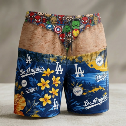 LAD Effect Body Funny Beach Short - Printed