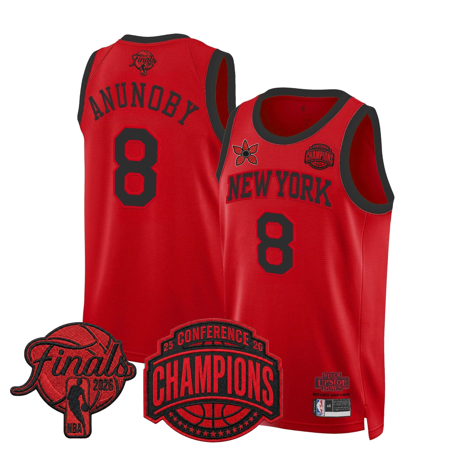 NYK 2026 Finals 'Stranger Things Edition' Swingman Jersey - All Stitched