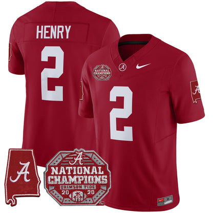 Men's Alabama Crimson Tide Vapor Limited Jersey - All Stitched