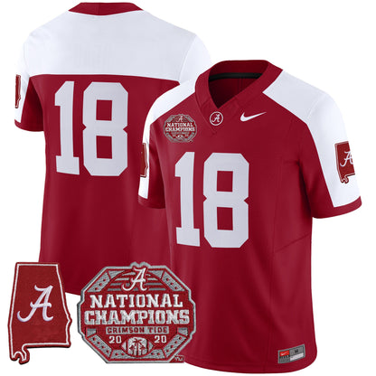 Men's Alabama Crimson Tide Vapor Limited Jersey - All Stitched