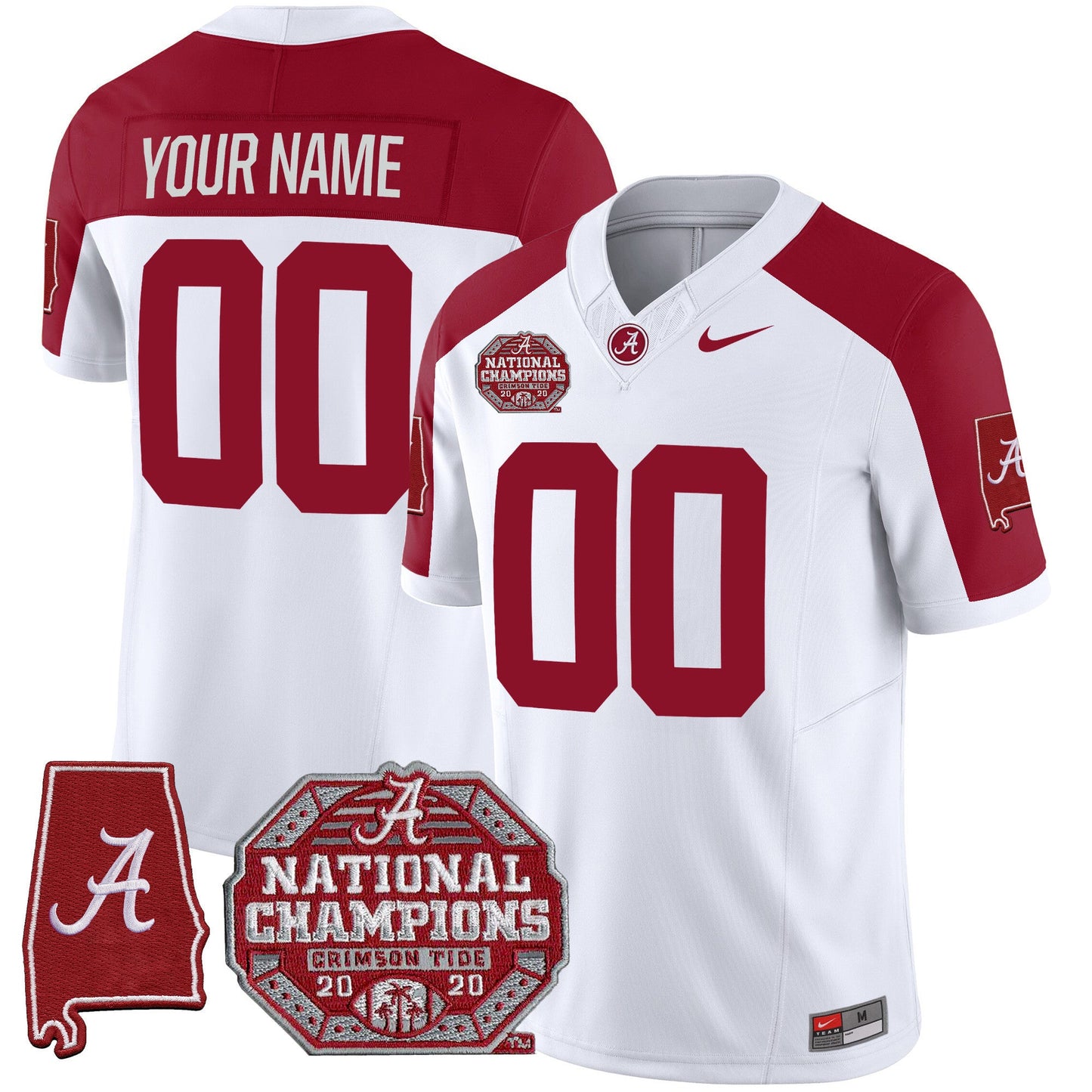 Alabama Crimson Tide Vapor Limited Custom Jersey - All Stitched