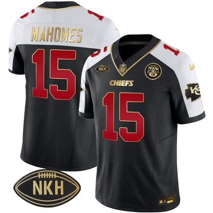Men's Chiefs NKH Patch 2023 Vapor Limited Jersey - All Stitched