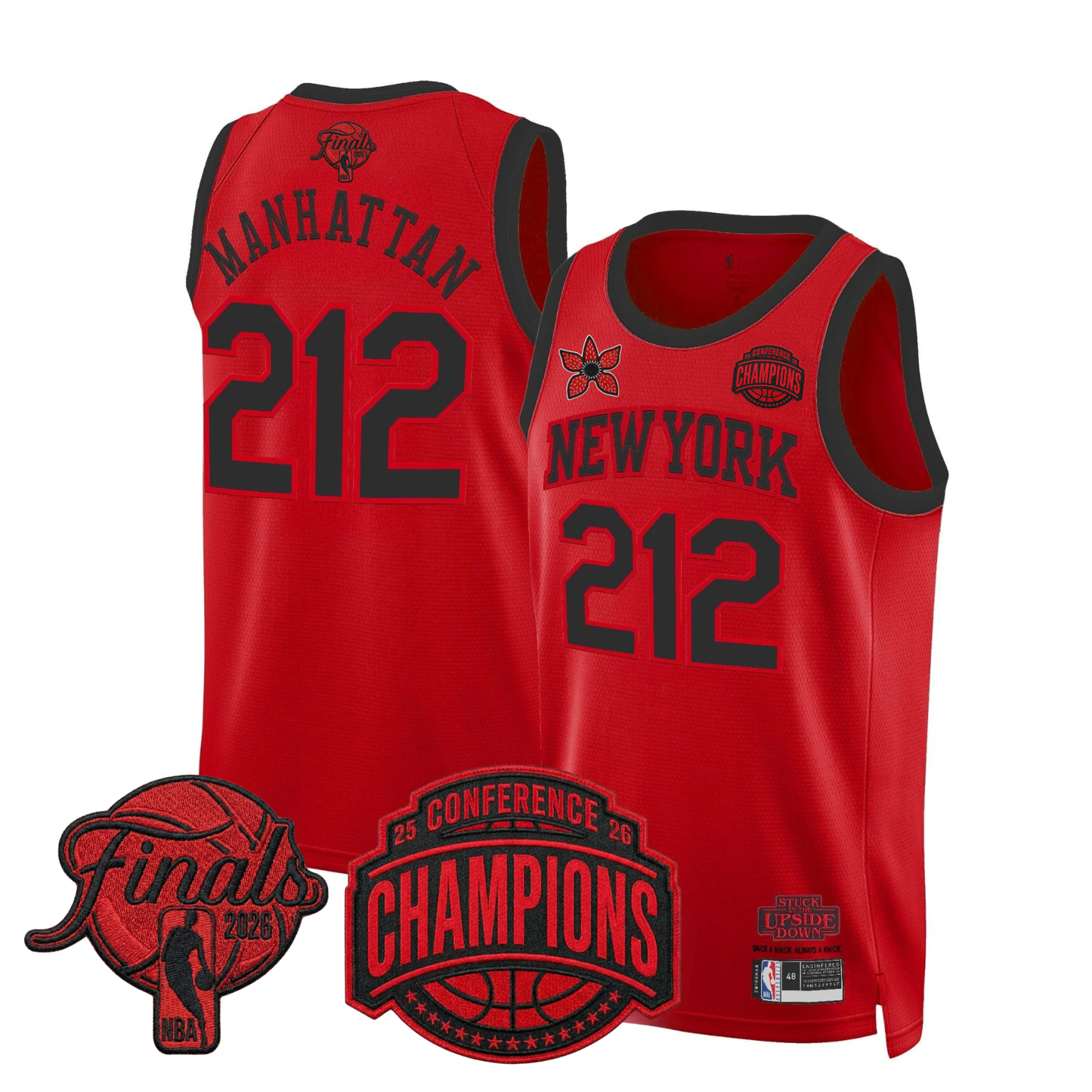 NYK 2026 Finals 'Stranger Things Edition' Swingman Jersey - All Stitched