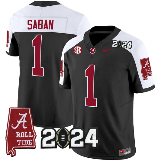 Men's Alabama Crimson Tide 2024 Vapor Limited Jersey - All Stitched