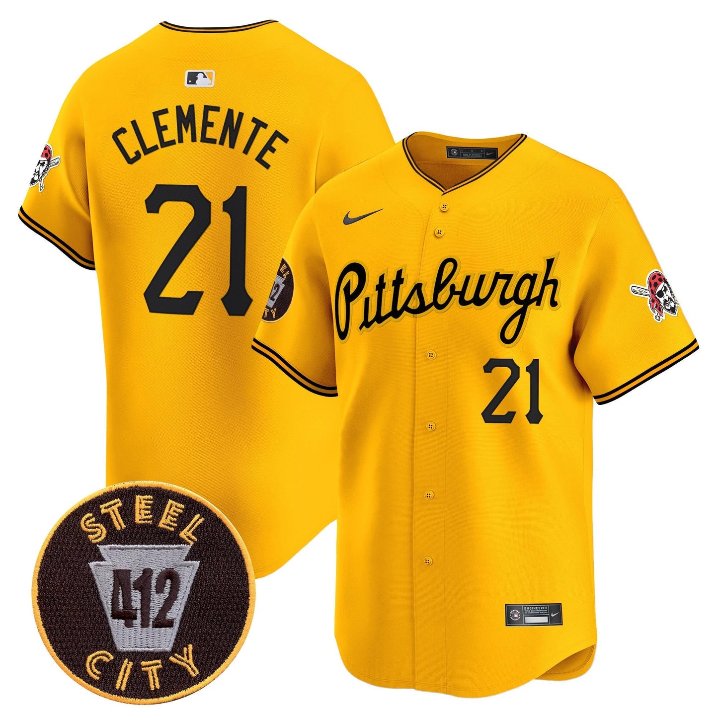 PIT 412 Patch Vapor Premier Limited Jersey V4 - All Stitched