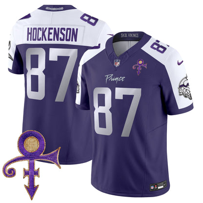 Men's Minnesota Vikings 2024 Prince Vapor Limited Jersey - All Stitched