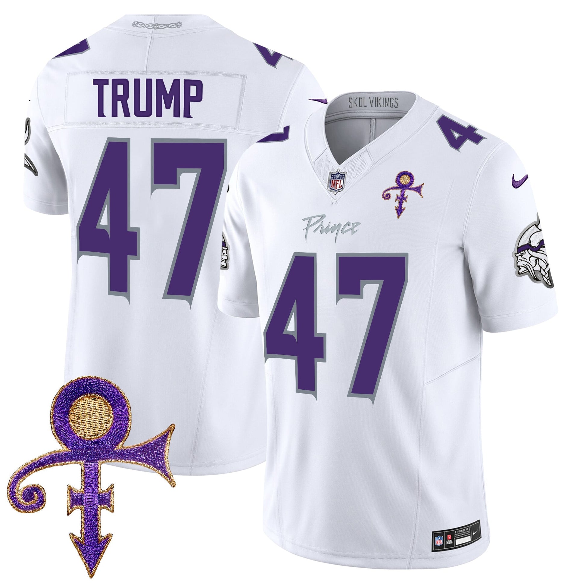 Men's Minnesota Vikings 2024 Prince Vapor Limited Jersey - All Stitched