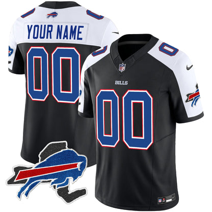 Bills New York Patch Vapor Limited Custom Jersey V2 - All Stitched