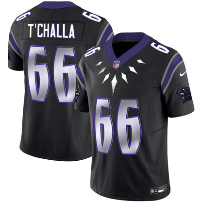 Men's Carolina Panthers Wakanda Vapor Limited Jersey - All Stitched