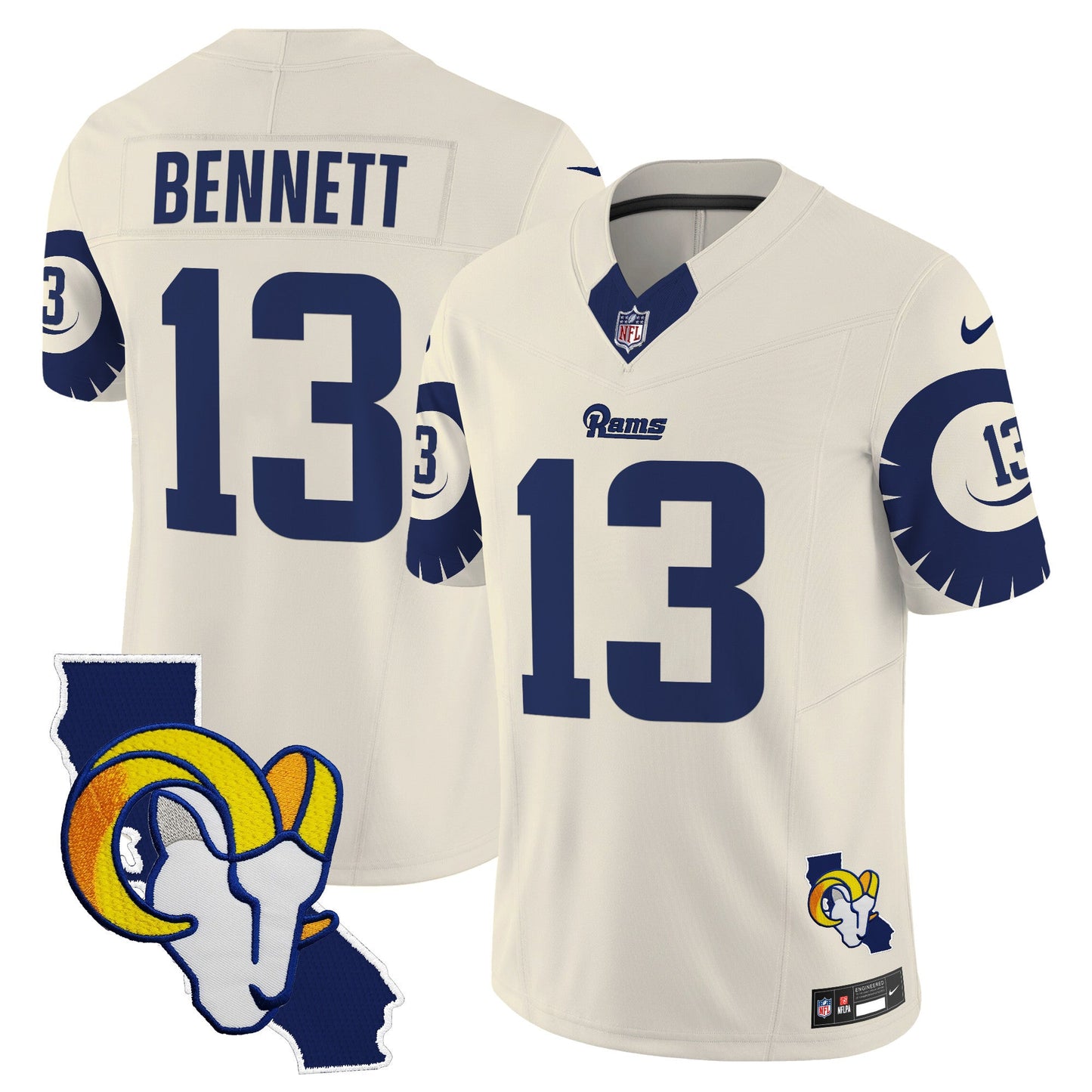 Men's Rams Special Vapor Limited Jersey V2 - All Stitched