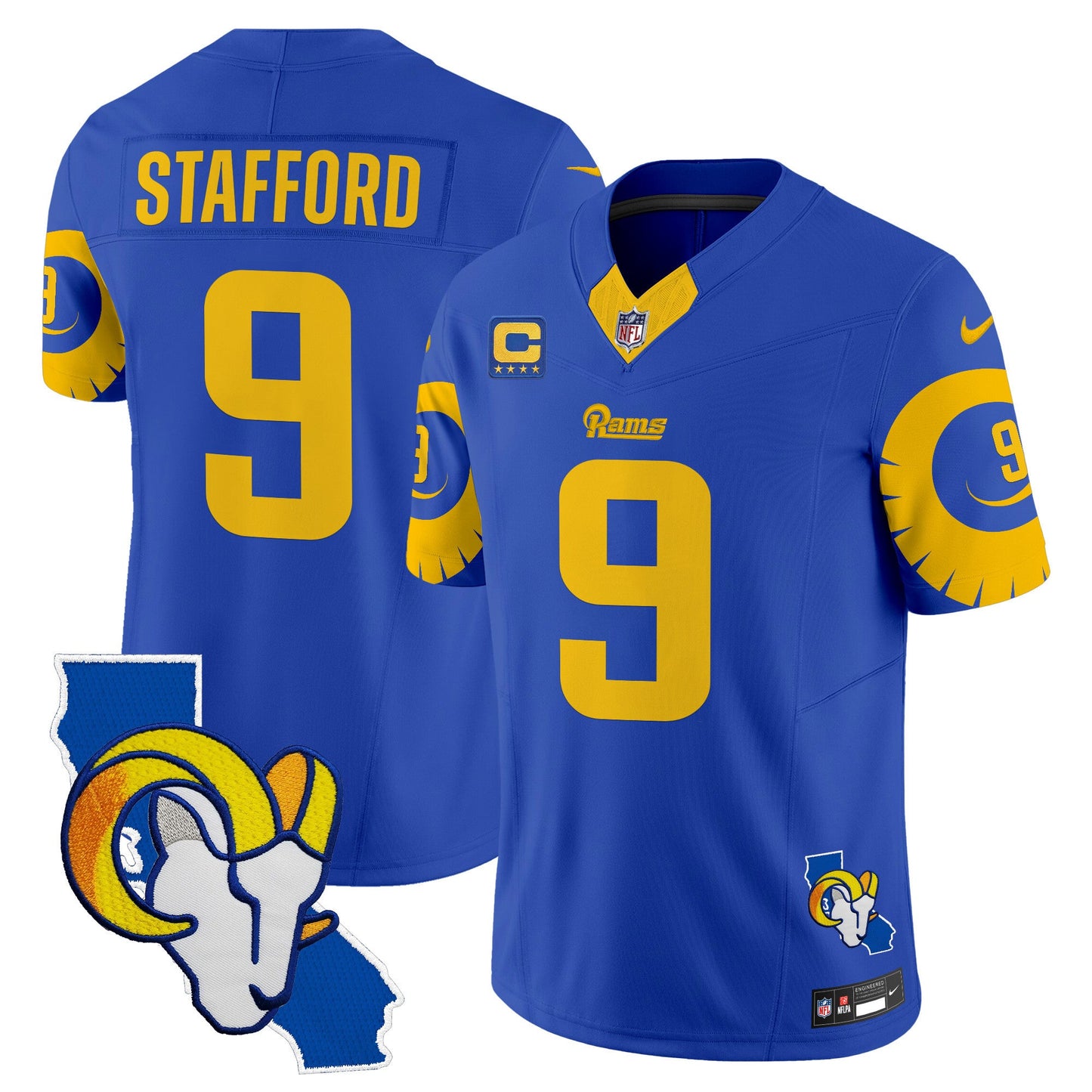 Men's Rams Special Vapor Limited Jersey V2 - All Stitched