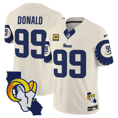 Men's Rams Special Vapor Limited Jersey V2 - All Stitched