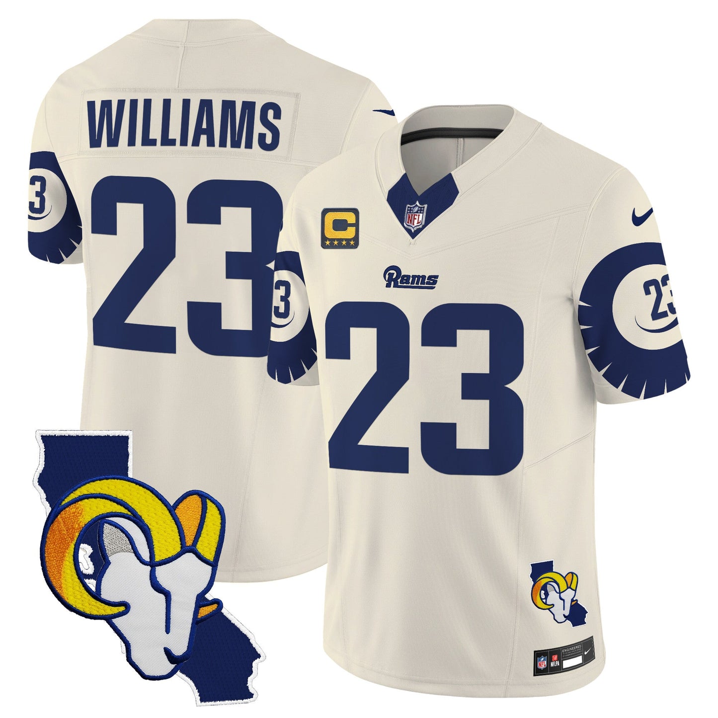 Men's Rams Special Vapor Limited Jersey V2 - All Stitched