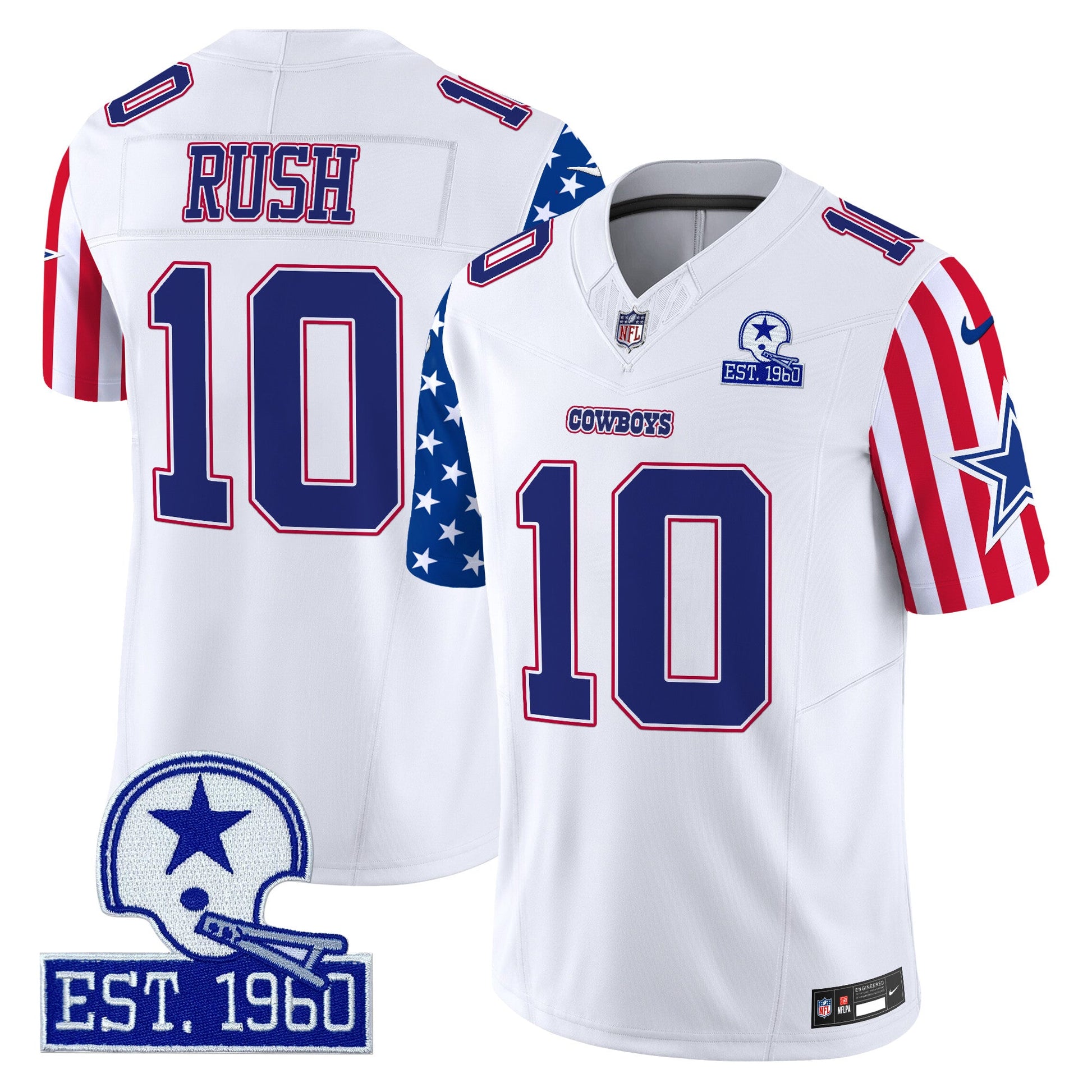 Men's Cowboys American Style Vapor Limited Jersey - All Stitched