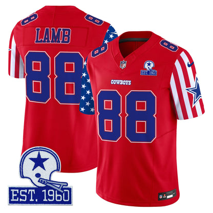 Men's Cowboys American Style Vapor Limited Jersey - All Stitched
