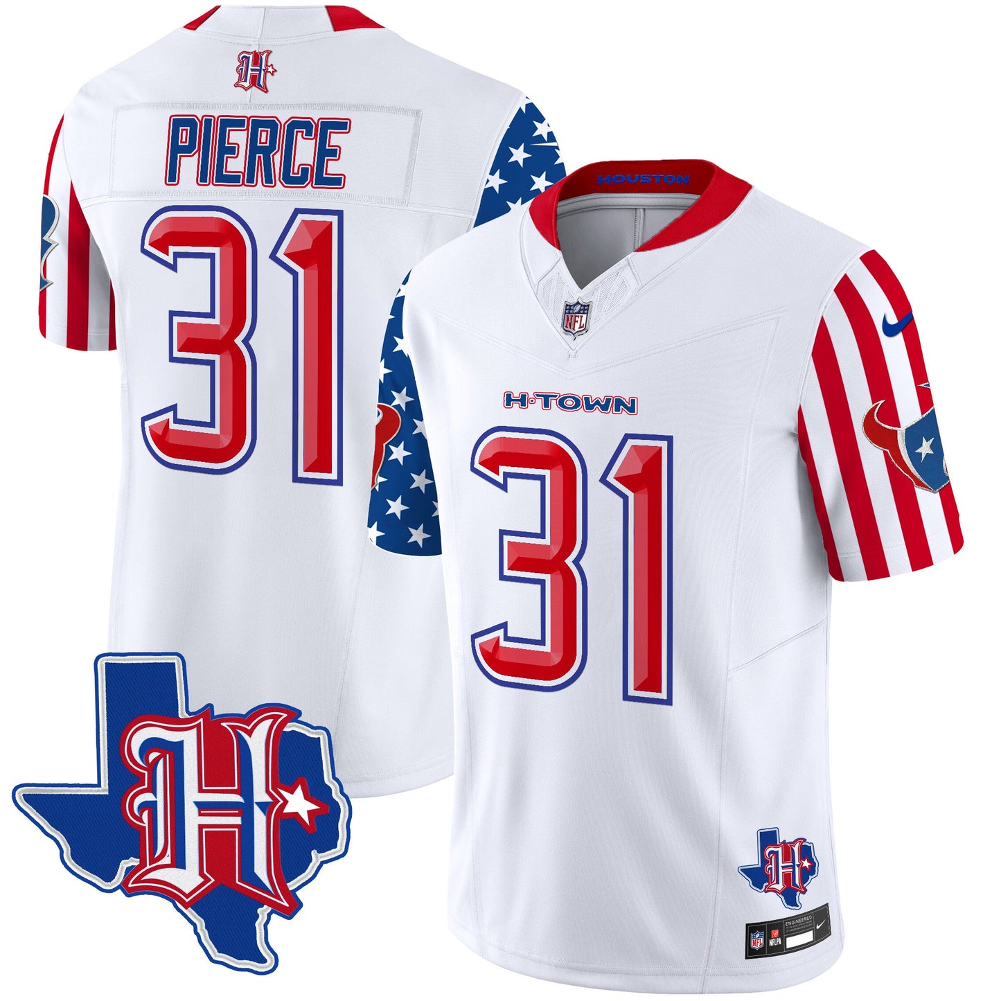 Men's Houston Texans American Style Vapor Limited Jersey - All Stitched